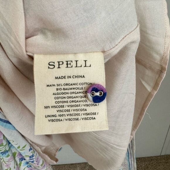 SPELL Impala Lily Handkerchief Floral Dress - Picture 5 of 9